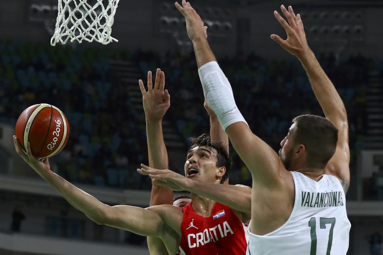 Košarka, Hrvatska - Litva