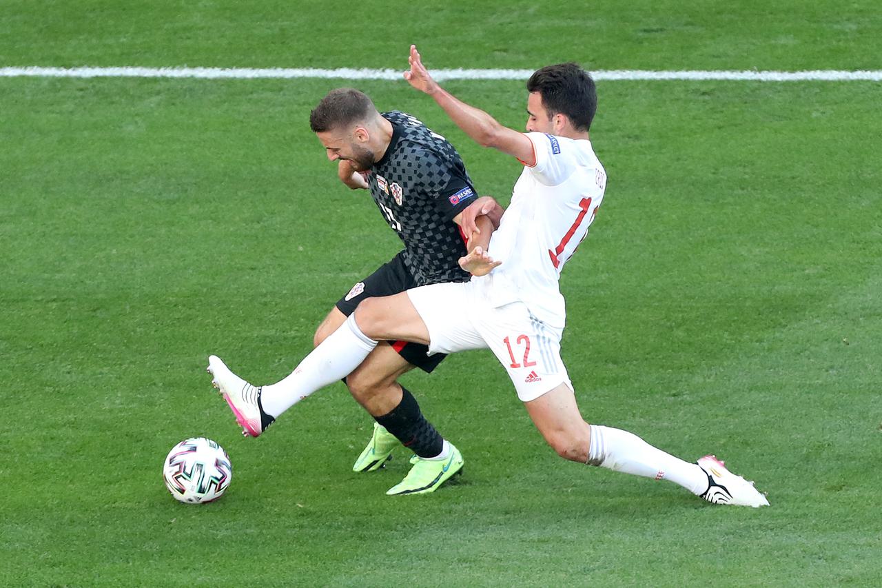 UEFA Europsko prvenstvo 2020, Hrvatska - Španjolska