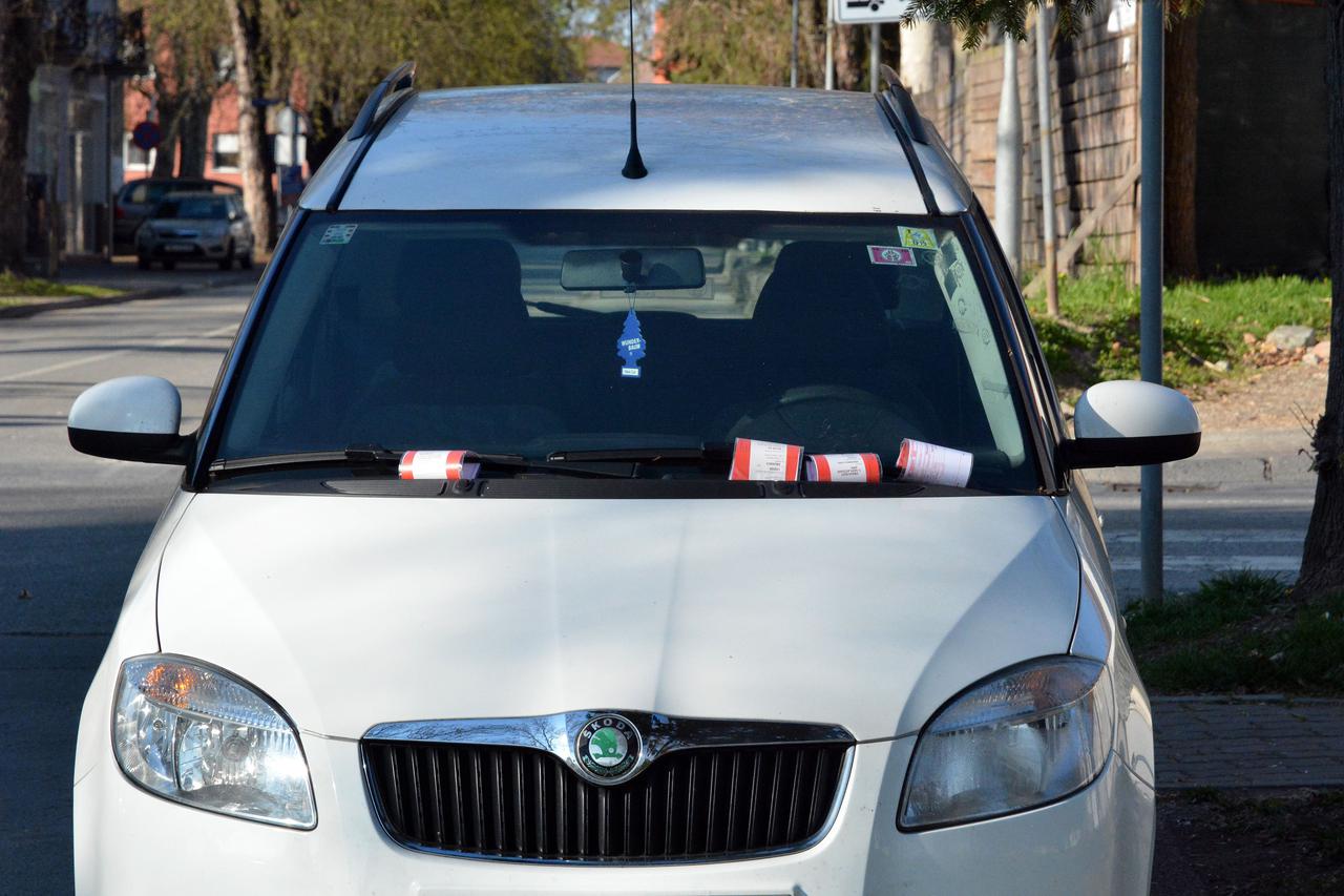 Dobio četiri kazne za parkiranje