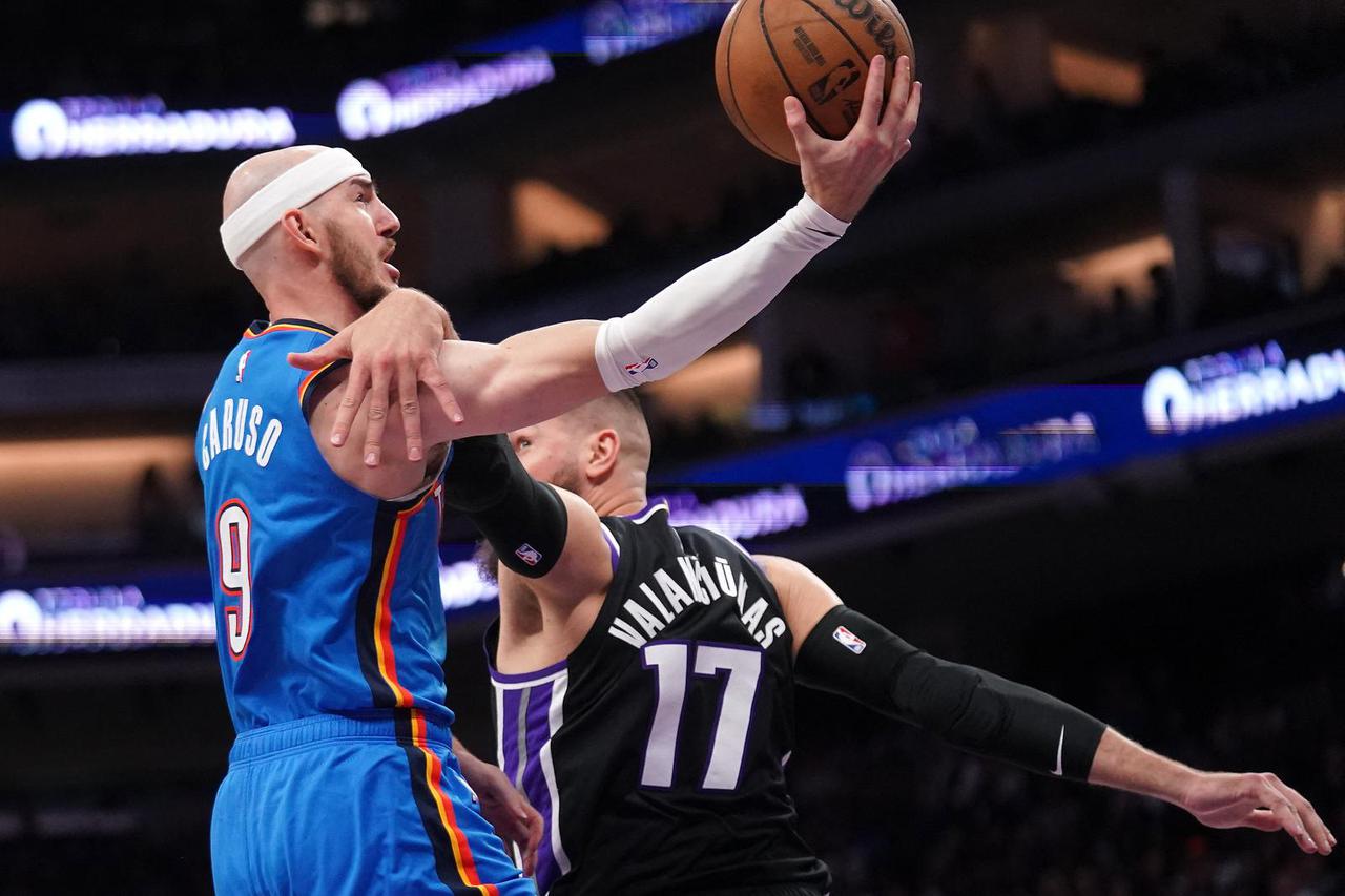 NBA: Oklahoma City Thunder at Sacramento Kings