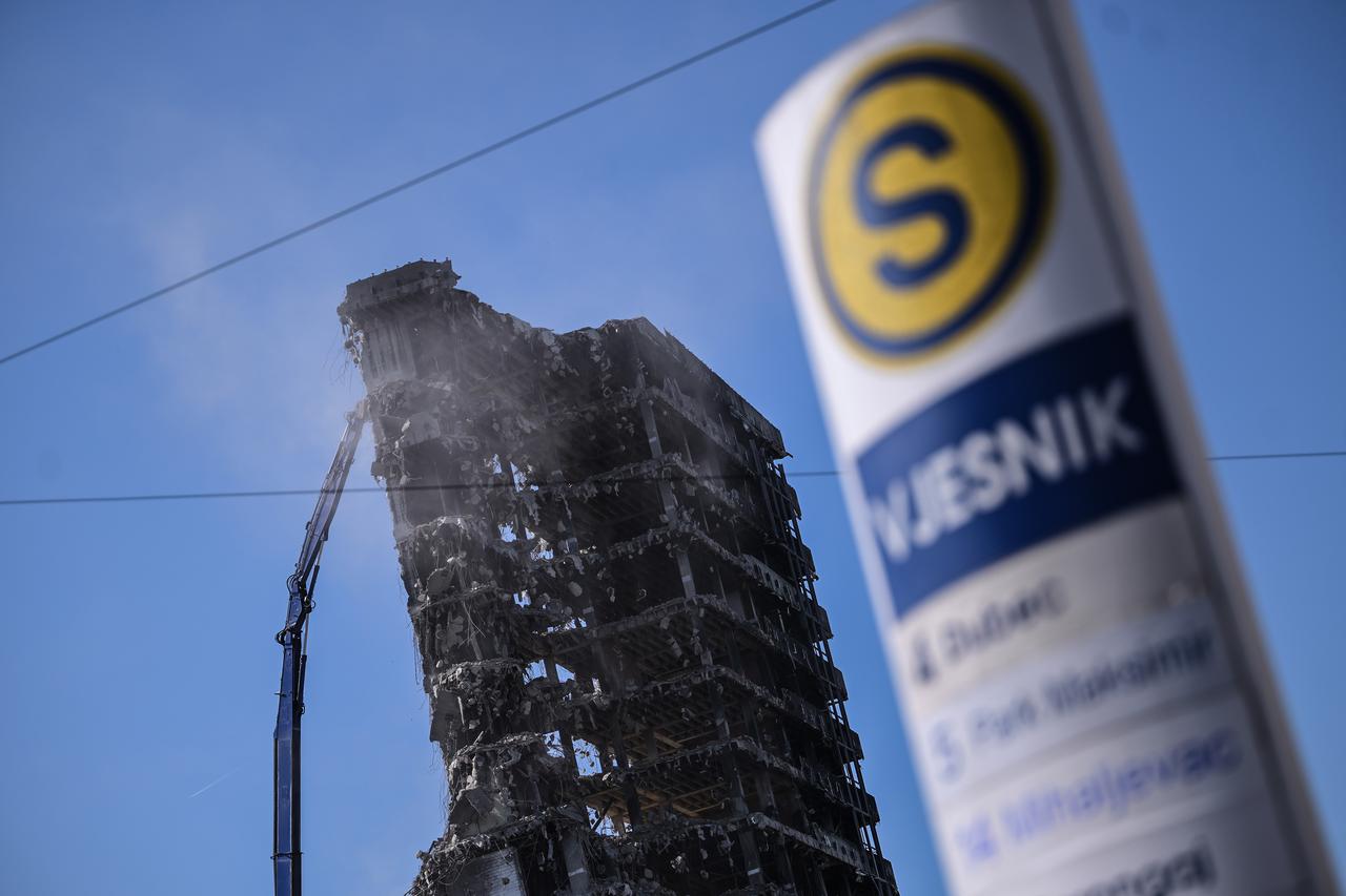 Zagreb: Vjesnik nestaje u prašini