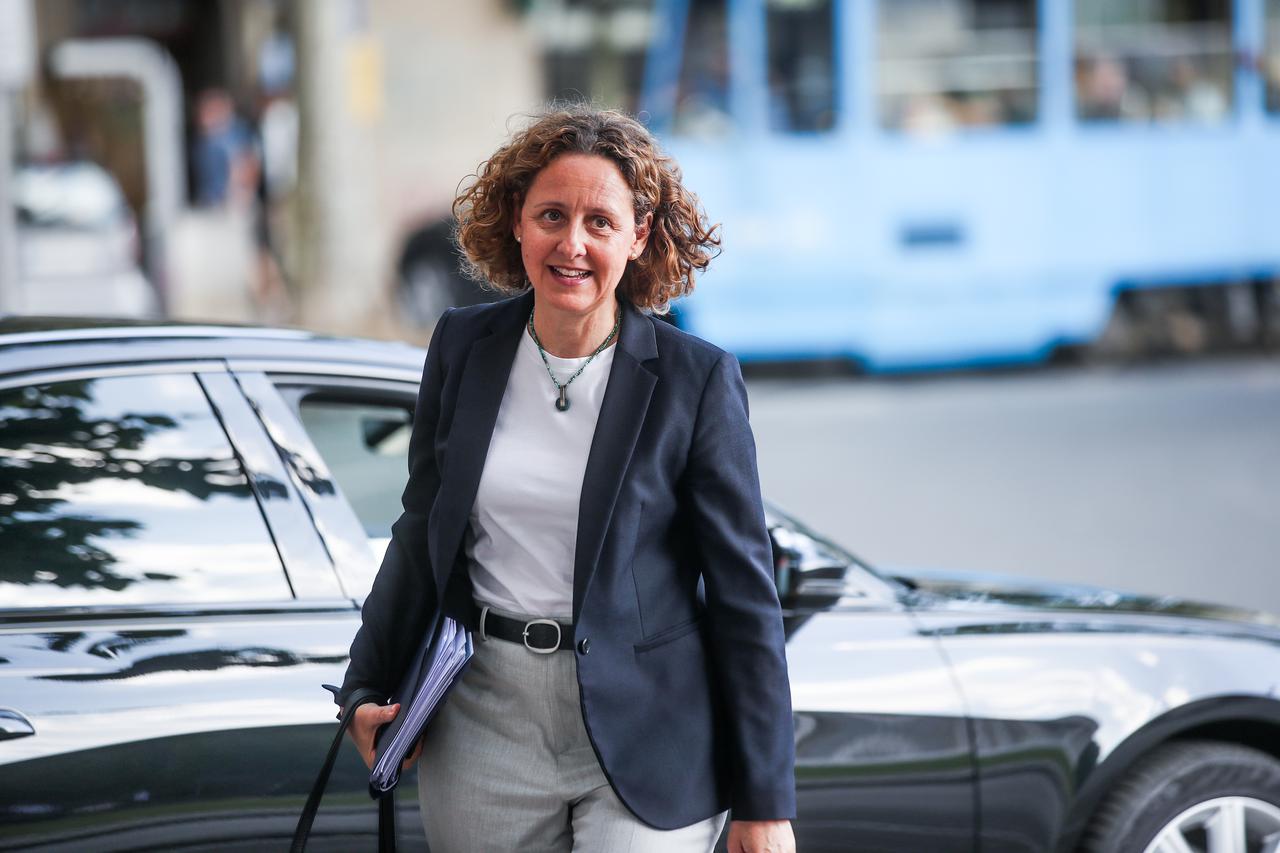 Zagreb: Dolazak članova HDZ-a na sjednicu šireg Predsjedništva stranke