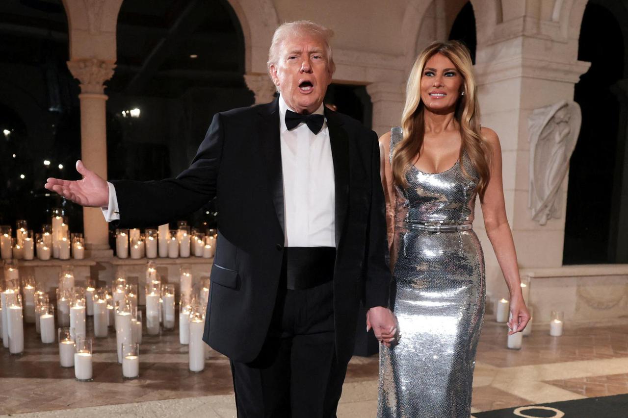 New Year's Eve party at Mar-a-Lago Club in Palm Beach