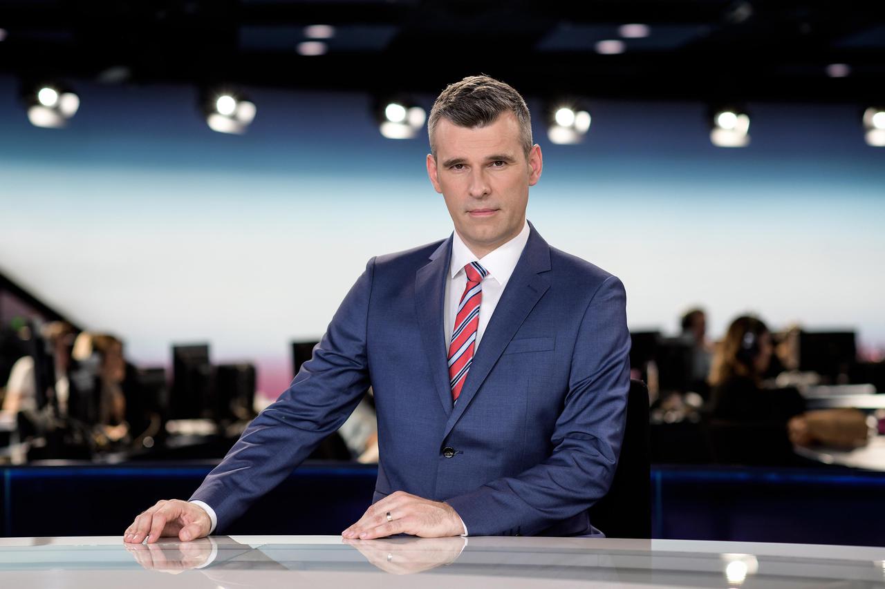 Zagreb: Marija Miholjek i Petar Pereža, voditelji Dnevnika Nove TV