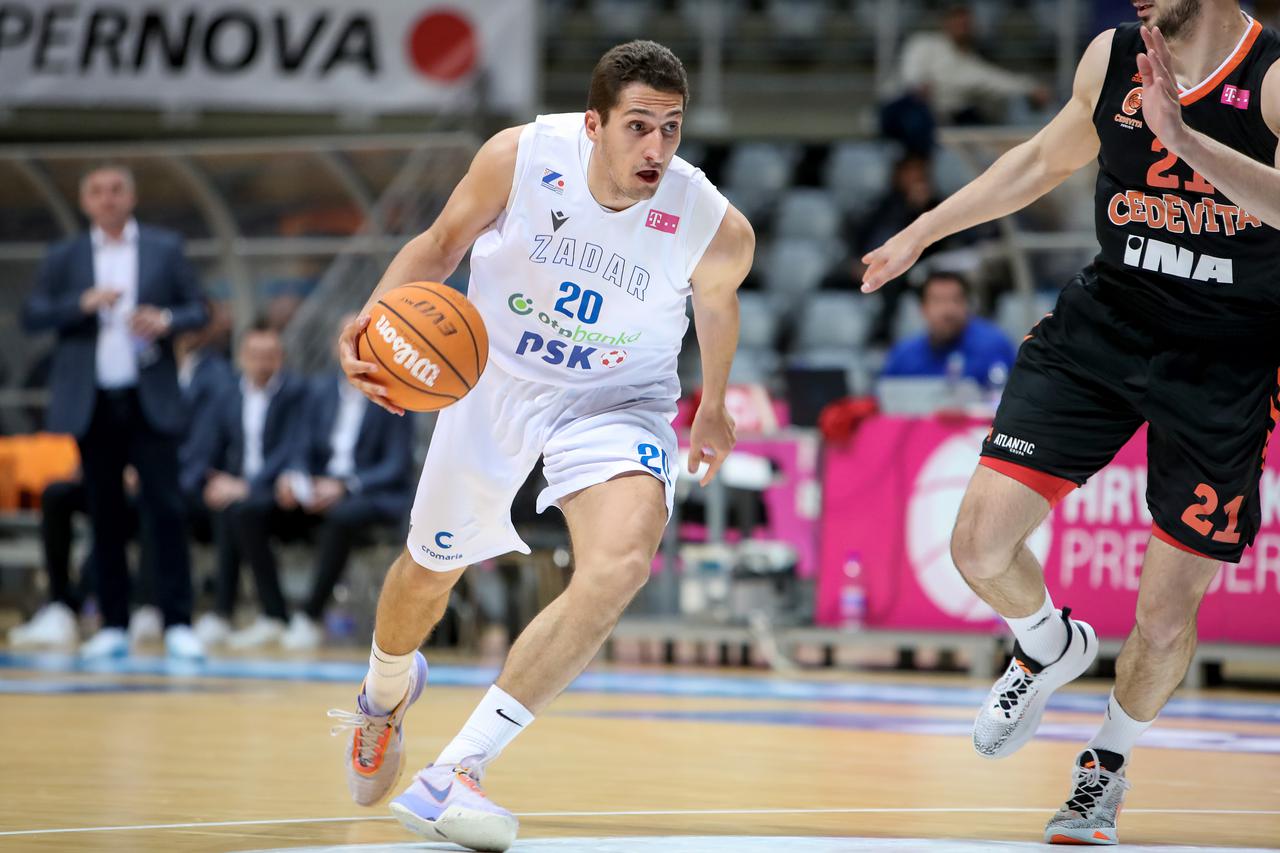 Utakmica 3. kola Lige za prvaka između Zadra i Cedevite Junior