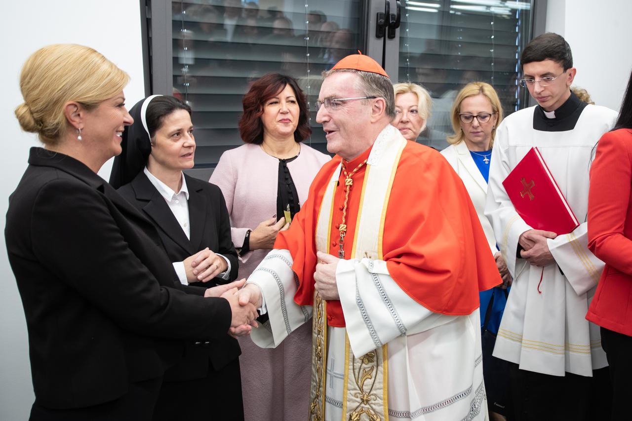 Kolinda Grabar-Kitarović i Josip Bozanić