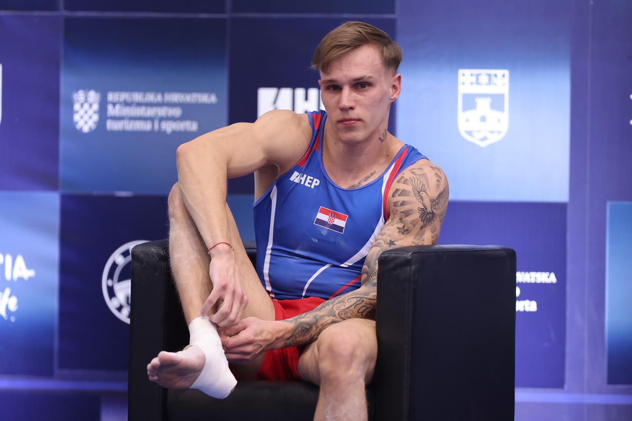Osijek: Aurel Benović osvojio zlato u preskoku na Svjetskom kupu u gimnastici DOBRO
