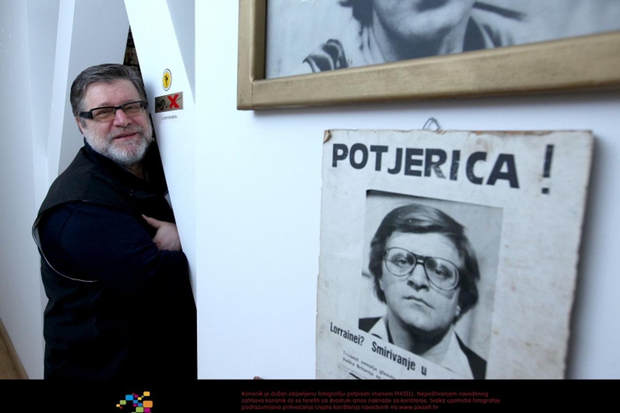 '20.11.2012., Zagreb - Zlatko Vitez, kazalisni, televizijski i filmski glumac. Photo: Patrik Macek/PIXSELL'