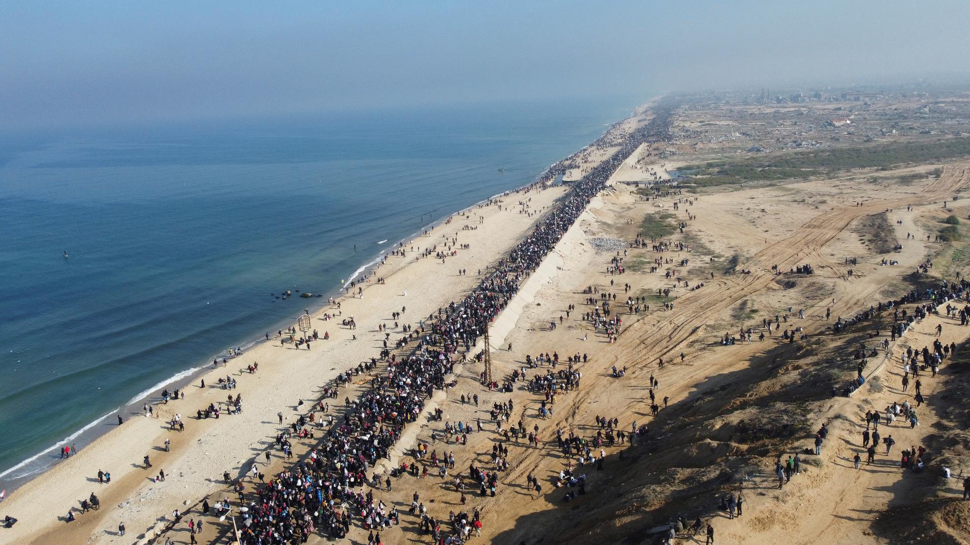Potez uz posredovanje katarskih i egipatskih posrednika omogućio bi da se oko 650. 000 Palestinaca u središnjem i južnom Pojasu Gaze vrati u domove na sjeveru enklave, od kojih je većina razrušena u 15 mjeseci izraelske zračne i kopnene ofenzive. Više od 47. 000 Palestinaca ubijeno je u ofenzivi, prema ministarstvu zdravstva Gaze.