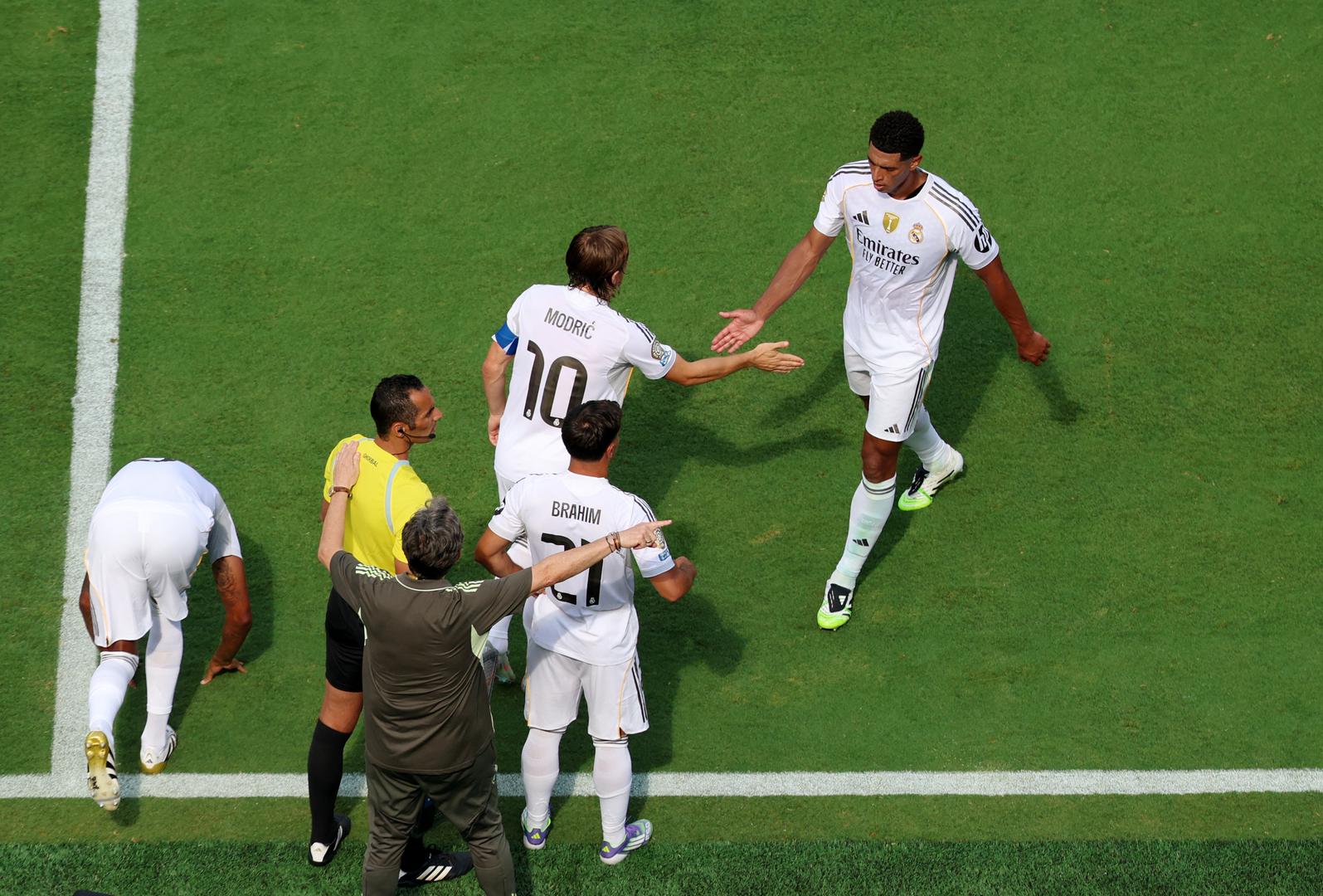 U igru je ušao u 64. minuti, službeno umjesto Judea Bellinghama, ali njegov doprinos nije mogao promijeniti tijek utakmice