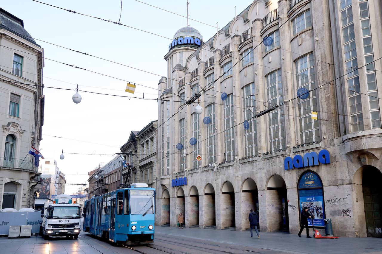 Zagreb: Gdje su bile robne kuće NAMA i šta je sad na tim mjestima
