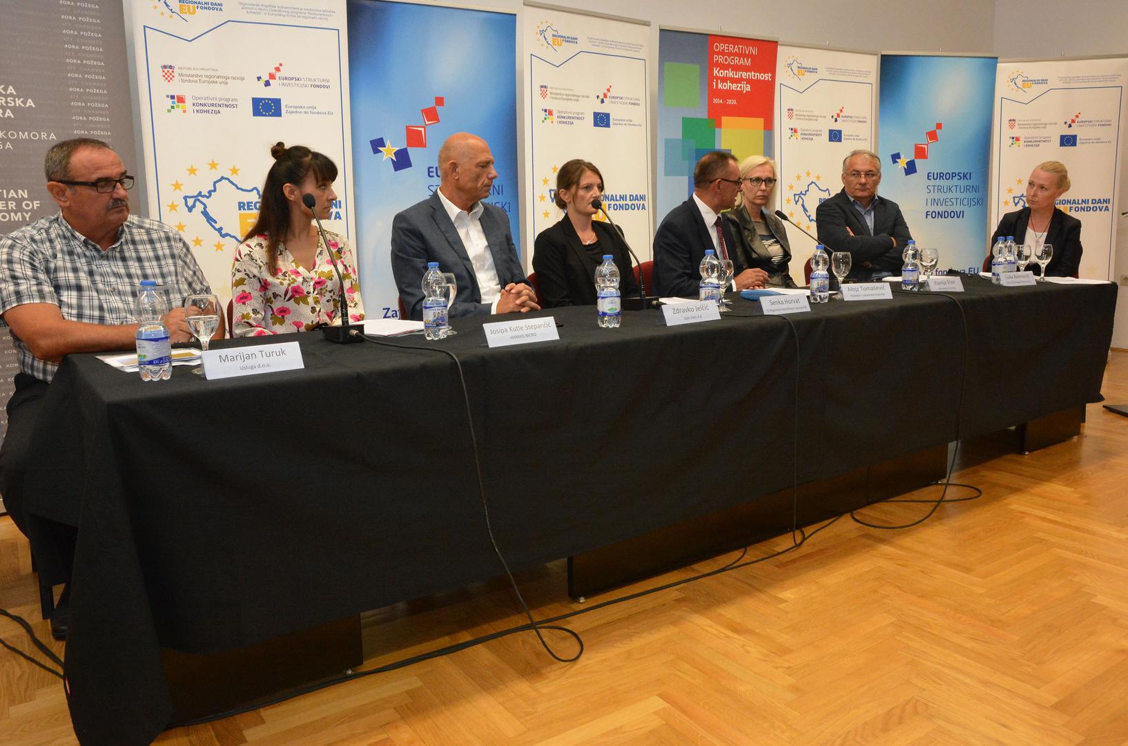 U Požegi su održana stručna predavanja i panel diskusija “Razvoj Požeško-slavonske županije kroz EU fondove”