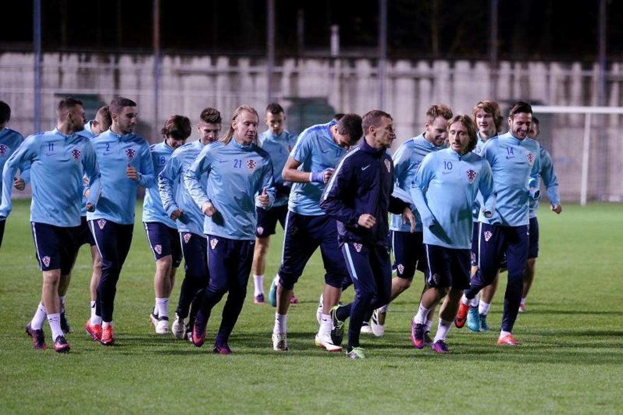 Hrvatska reprezentacija - trening