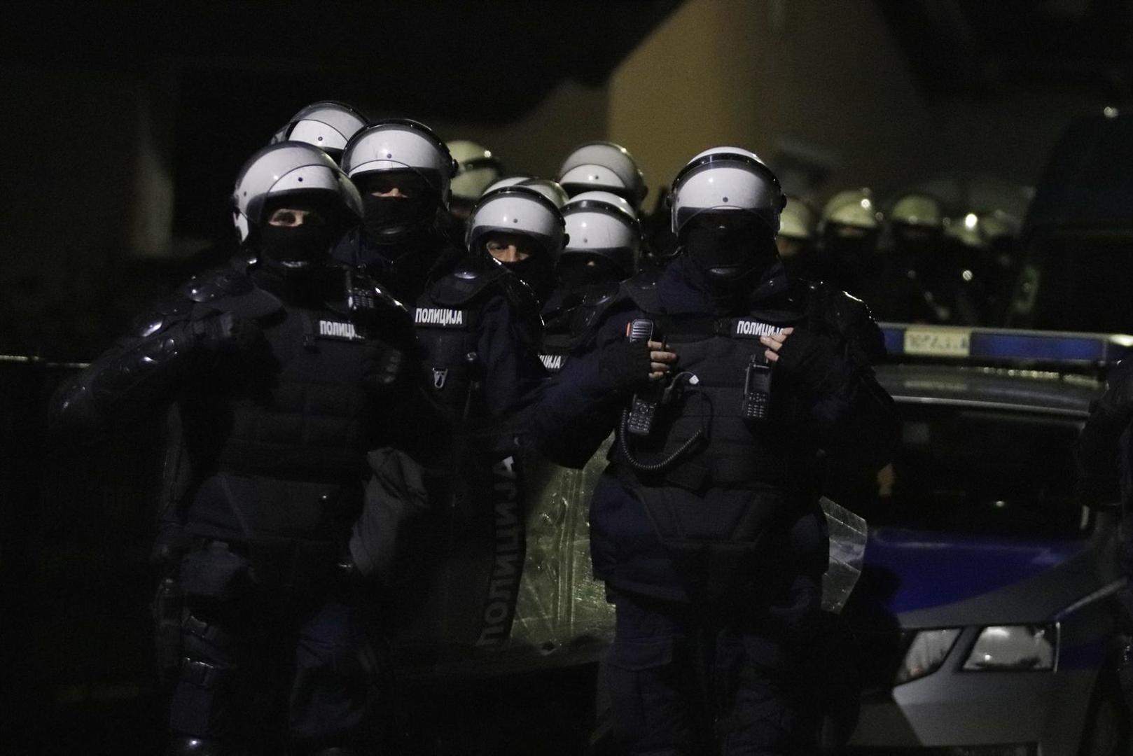 Policija je prije zatvaranja birališta bila raspoređena i u Aranđelovcu. 