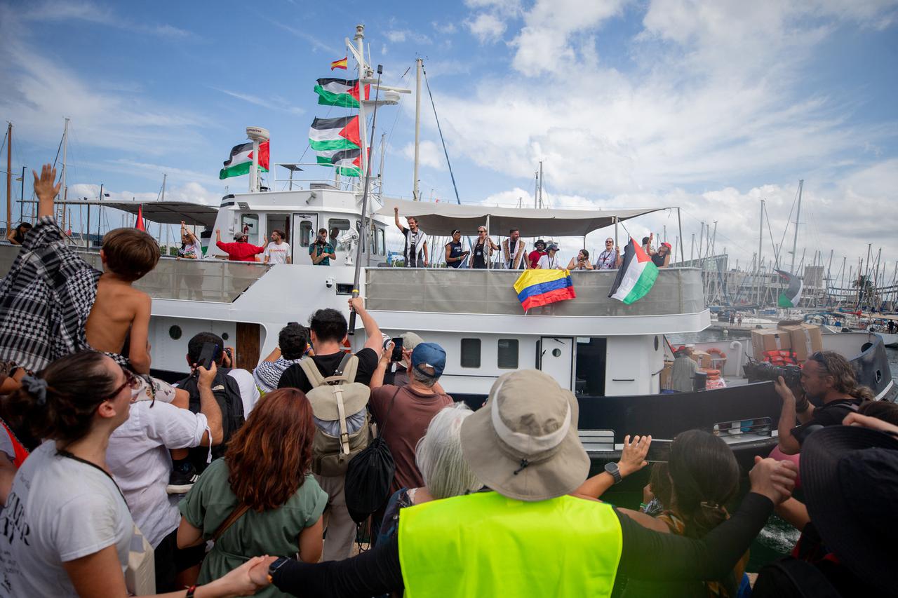 Španjolska: Globalna flotila Sumud polazi iz Barcelone za Gazu	