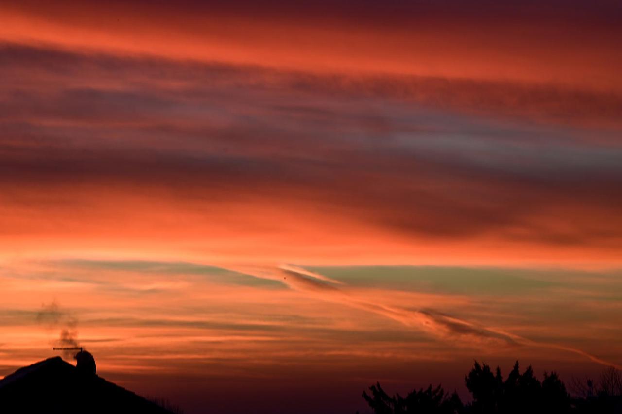 Izlazak sunca iznad Zagreba