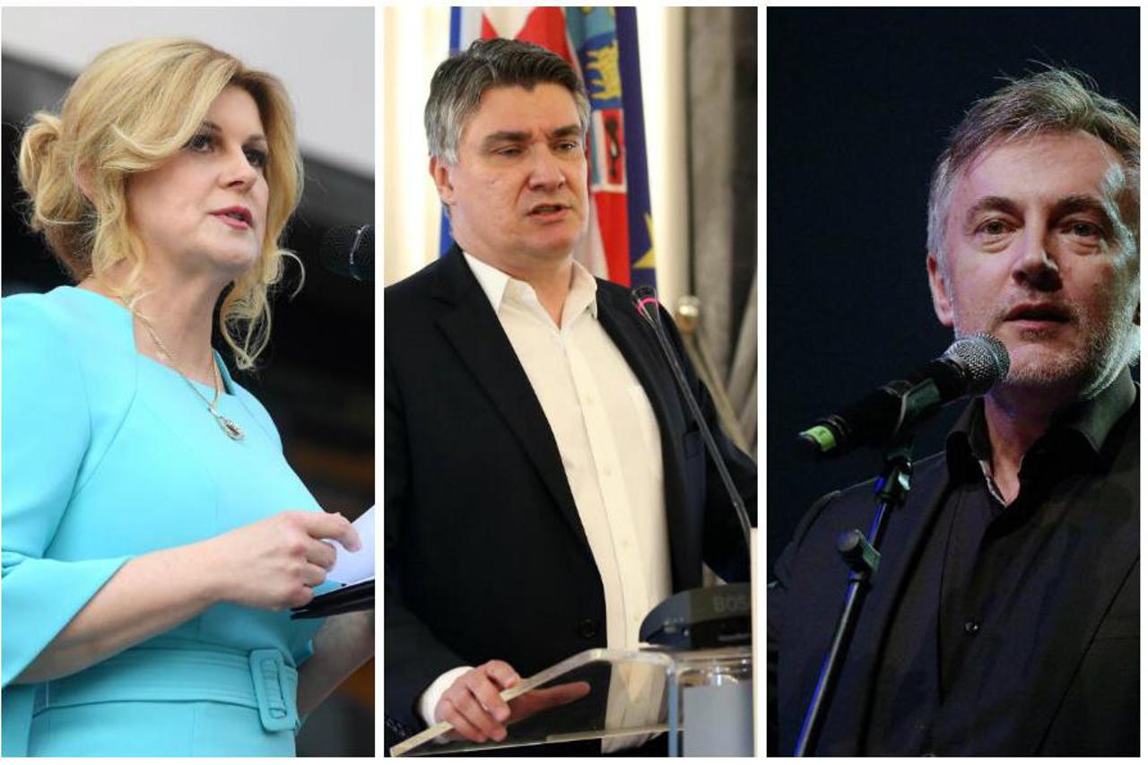 Kolinda Grabar-Kitarović, Milanović, Škoro, Kolakušić