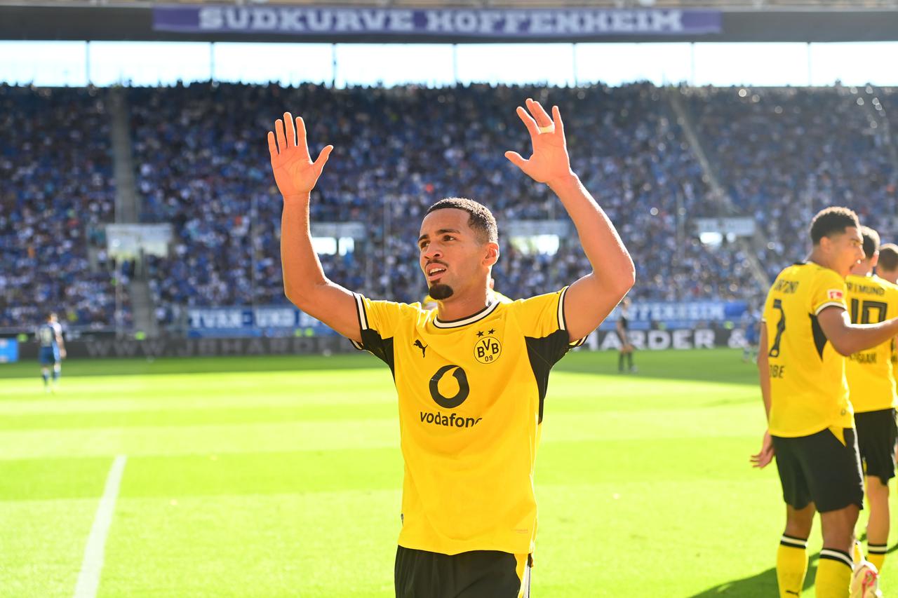 Soccer 1. Bundesliga [Bundesliga]/ TSG 1899 Hoffenheim - Borussia Dortmund 2-3