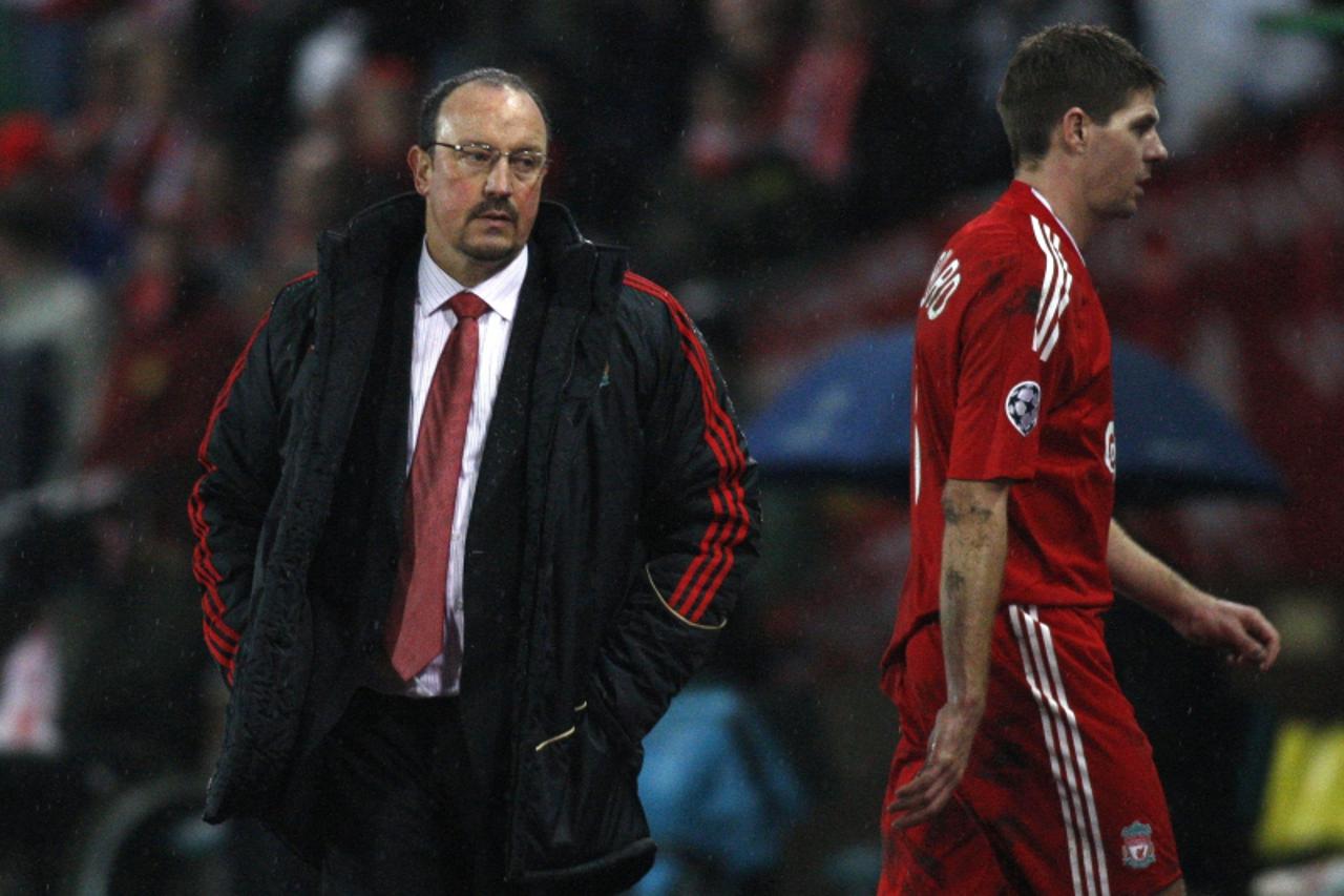 Rafael Benitez Steven Gerrard