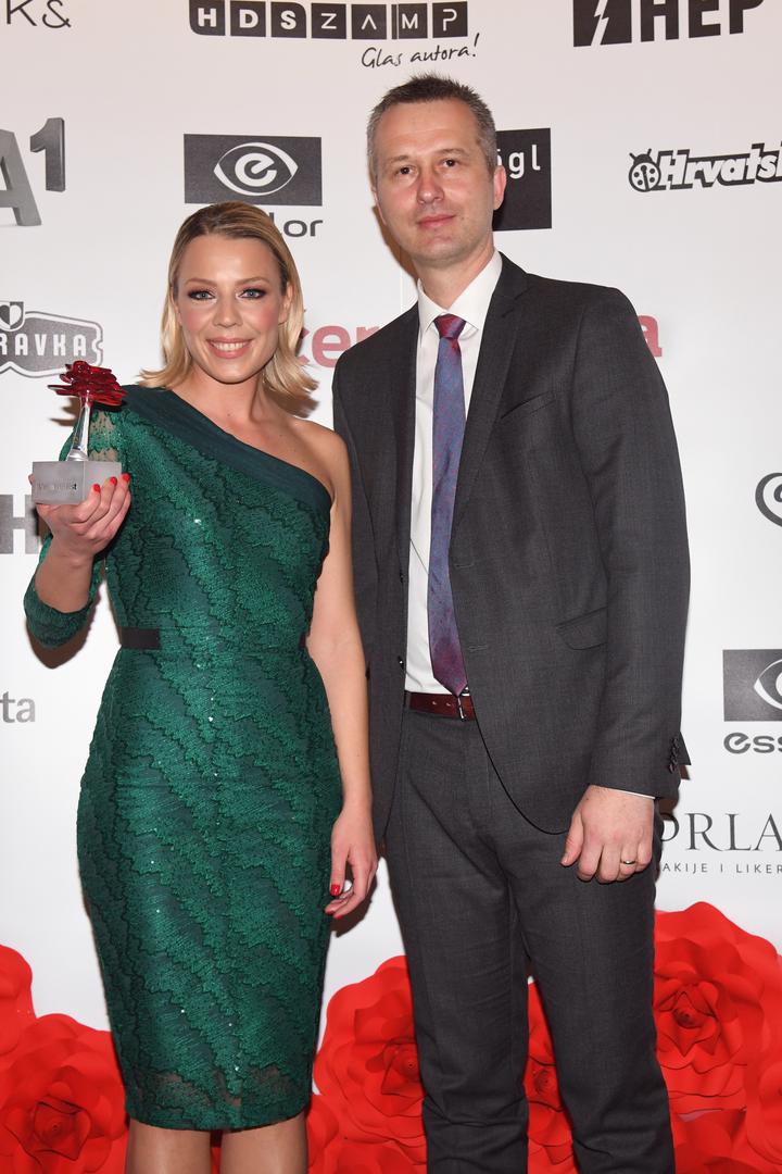 Damira Gregoret i Petar Sprčić, član uprave HEP-a