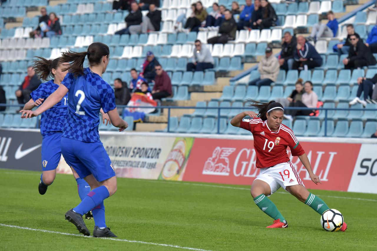 Ženska nogometna reprezentacija: Hrvatska - Mađarska