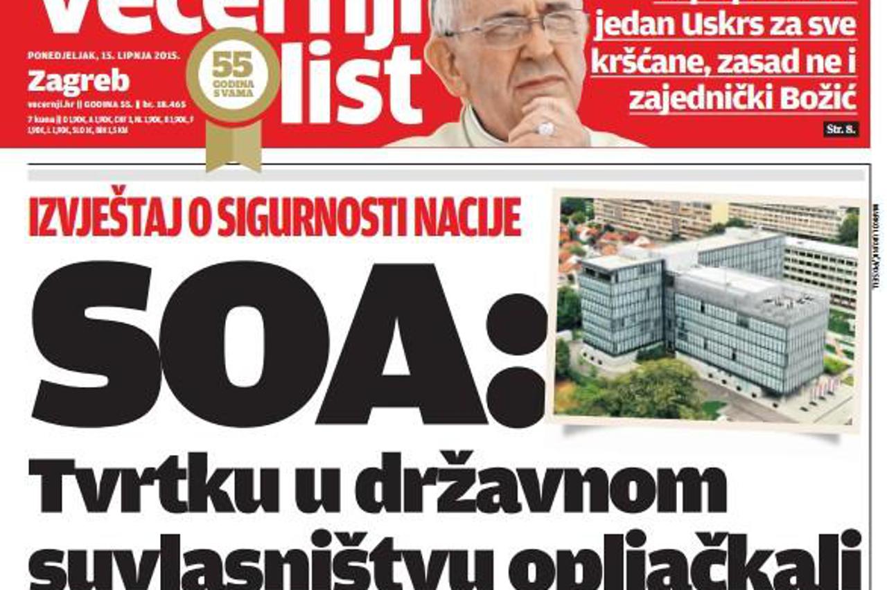 Naslovnica 15.6. 