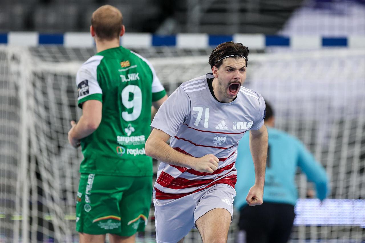 Susret 10. kola Lige prvaka između rukometaša Zagreba i Eurofarm Pelistera