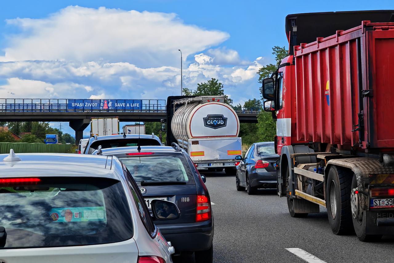 Gužva na zagrebačkoj obilaznici