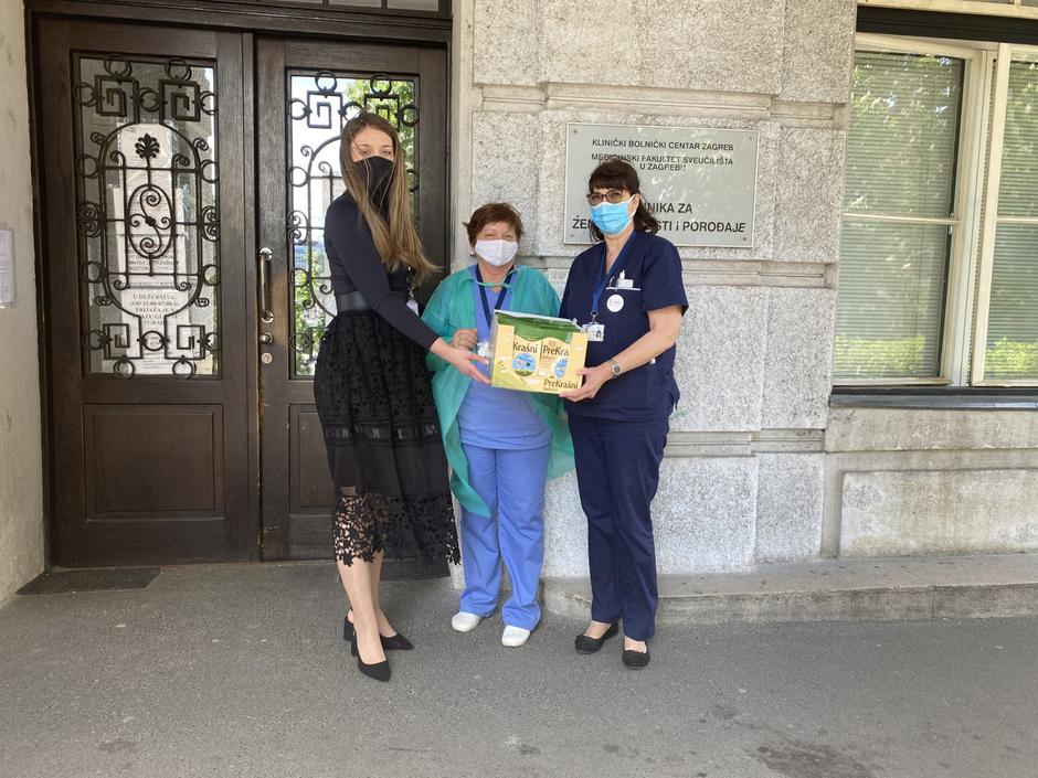 PreKrašnim kolačićima Kraš razveselio žene smještene u rodilištima diljem Hrvatske