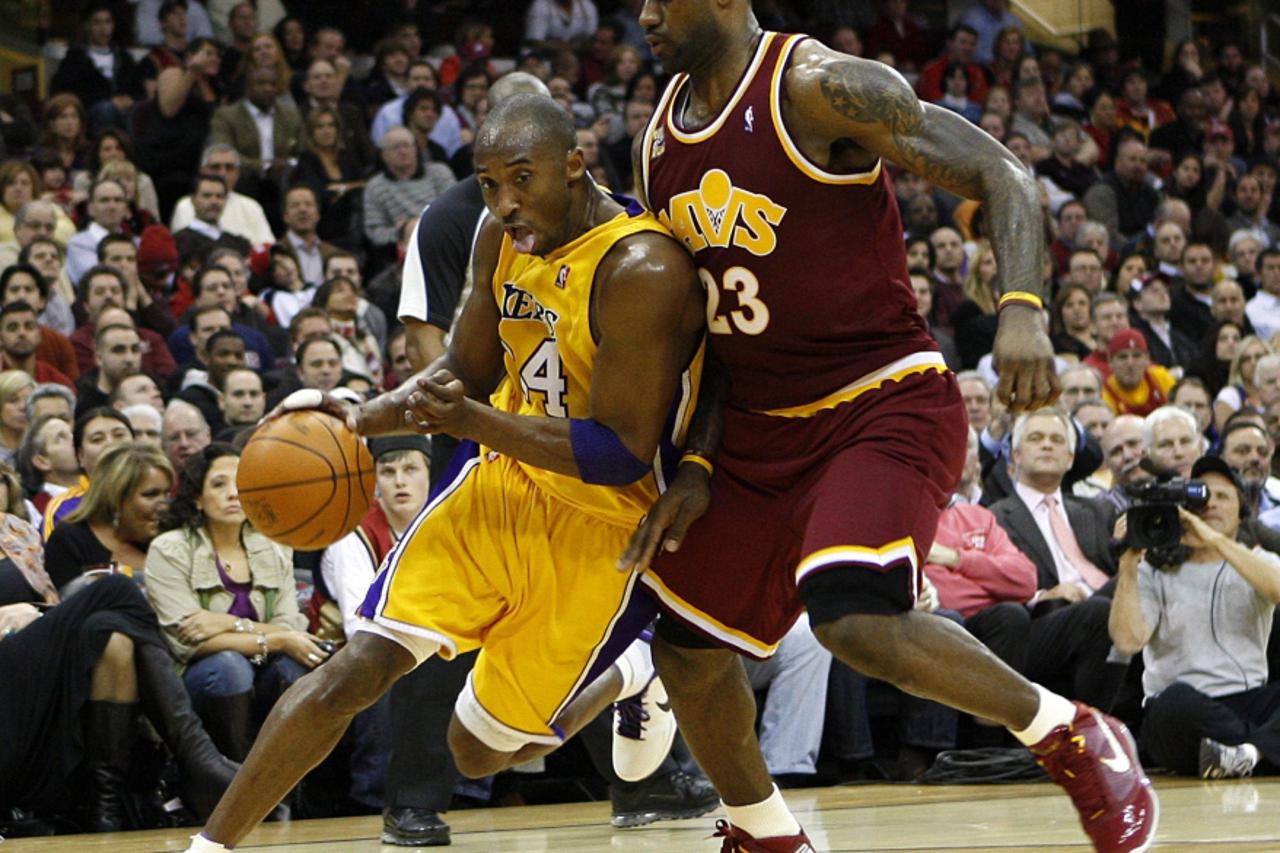 Kobe Bryant, LeBron JAmes