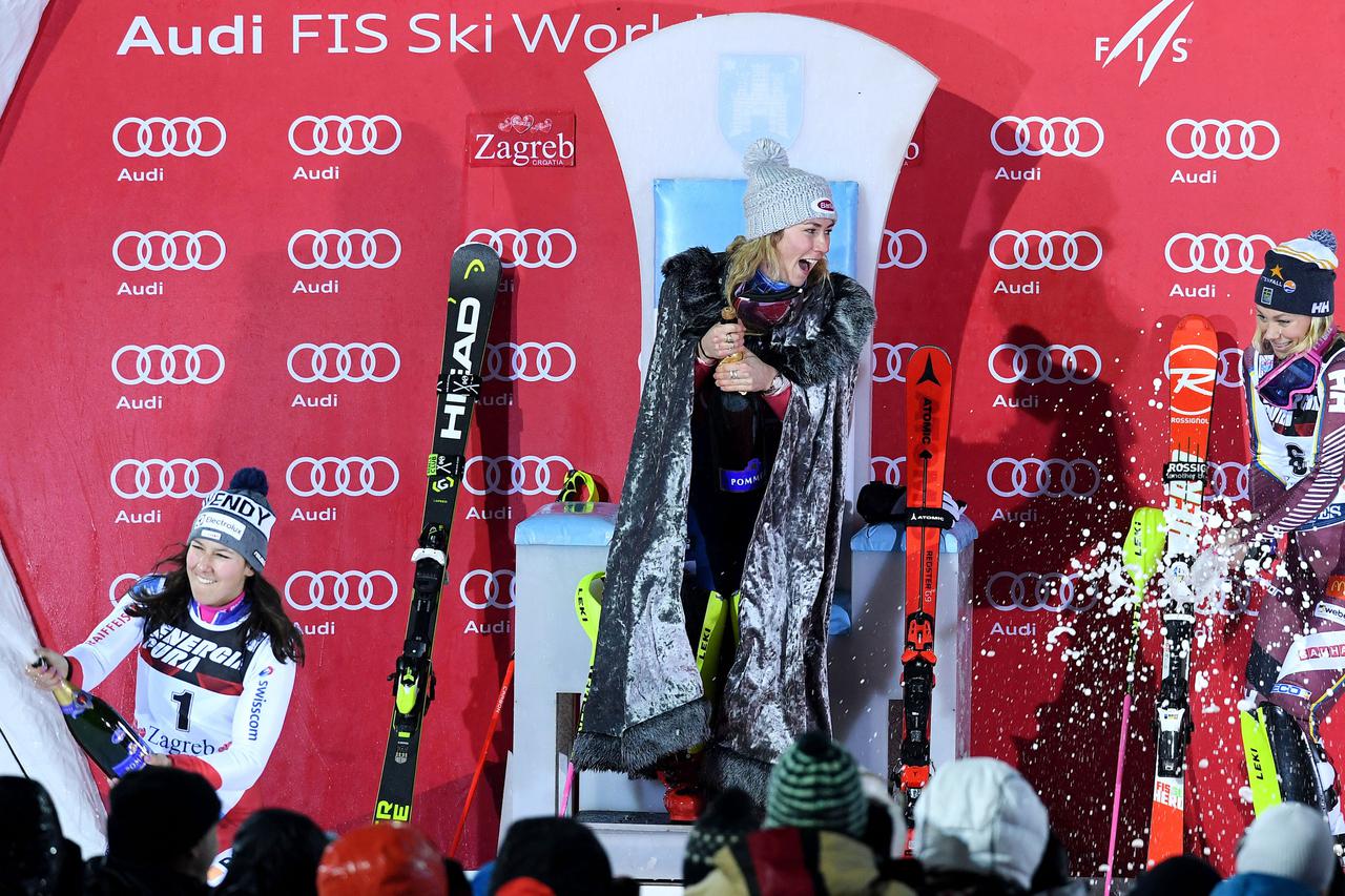 Mikaela Shiffrin je okrunjena kao Snježna kraljica