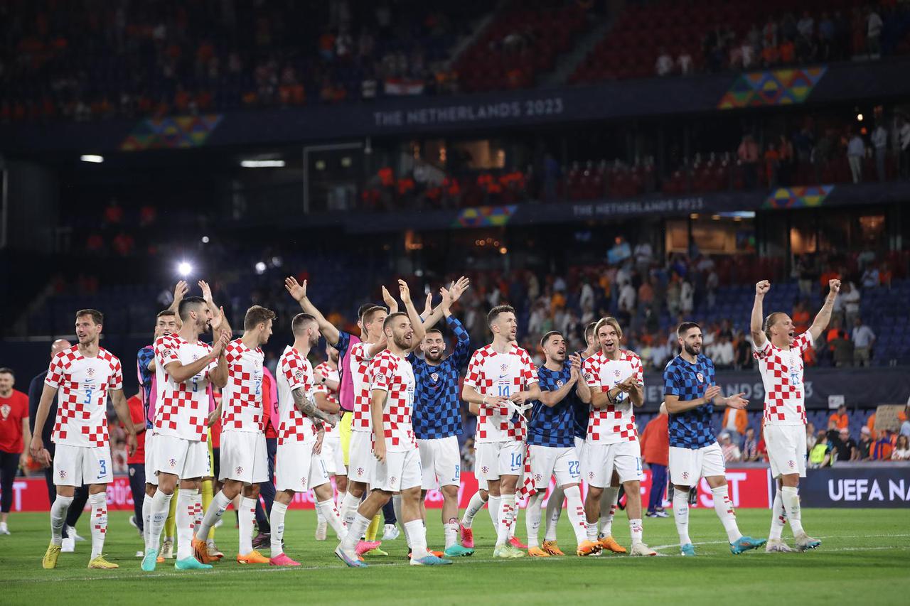 Rotterdam: Nogometaši Hrvatske slave ulazak u finale Lige nacija