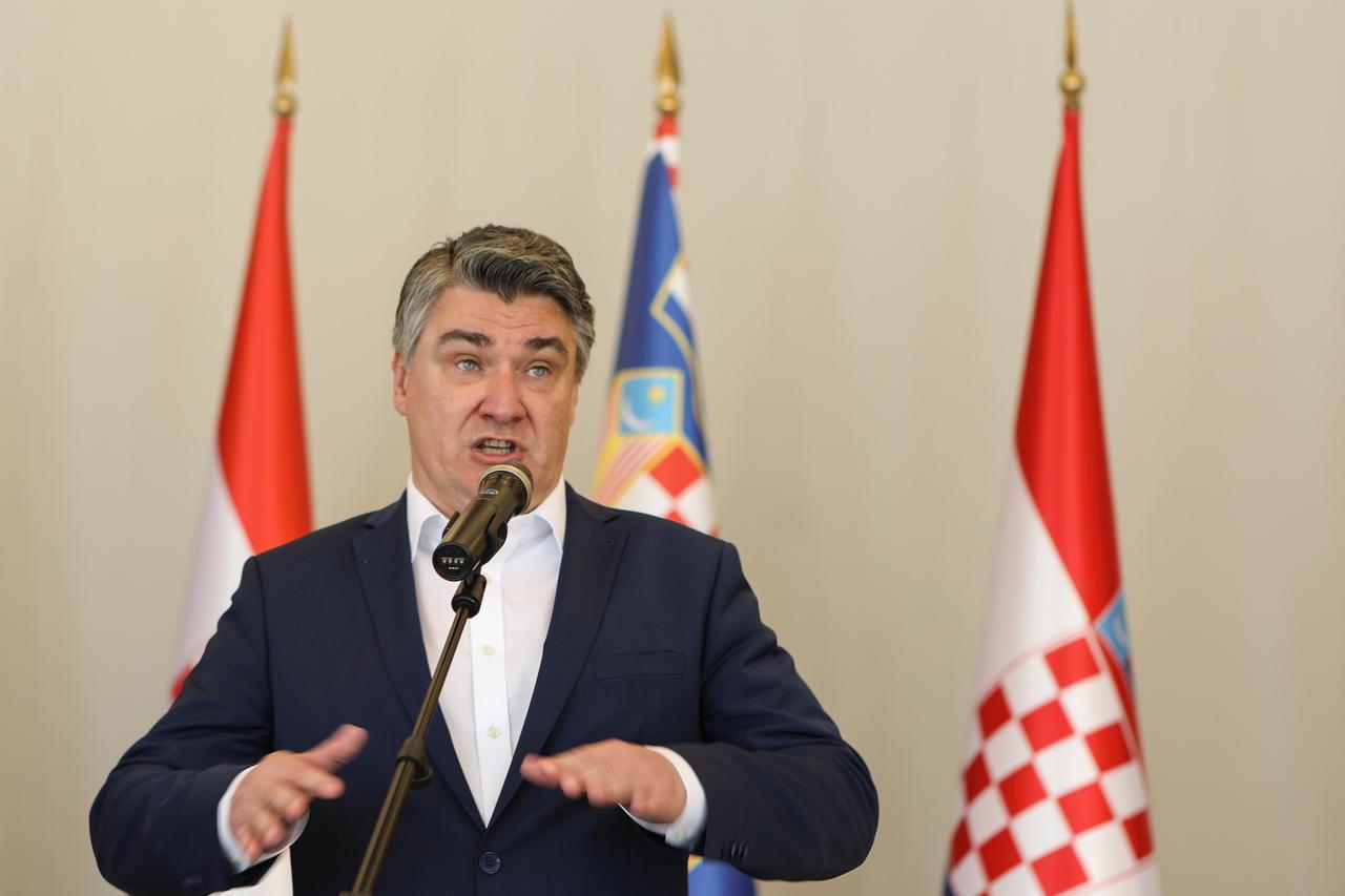 Zagreb: Zoran Milanović održao konferenciju za medije nakon dodjele odlikovanja