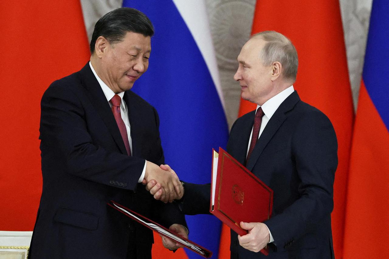 FILE PHOTO: Russia's Putin holds talks with China's Xi in Moscow