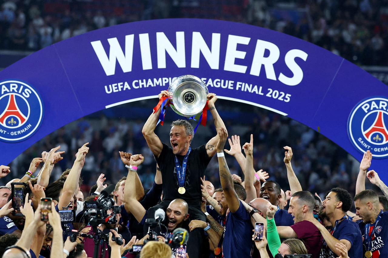 FILE PHOTO: Champions League - Final - Paris St Germain v Inter Milan