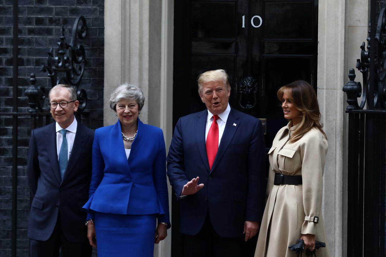 Donald Trump u posjeti Britaniji