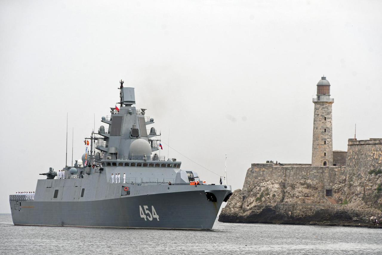 CUBA-HAVANA-RUSSIAN WARSHIPS