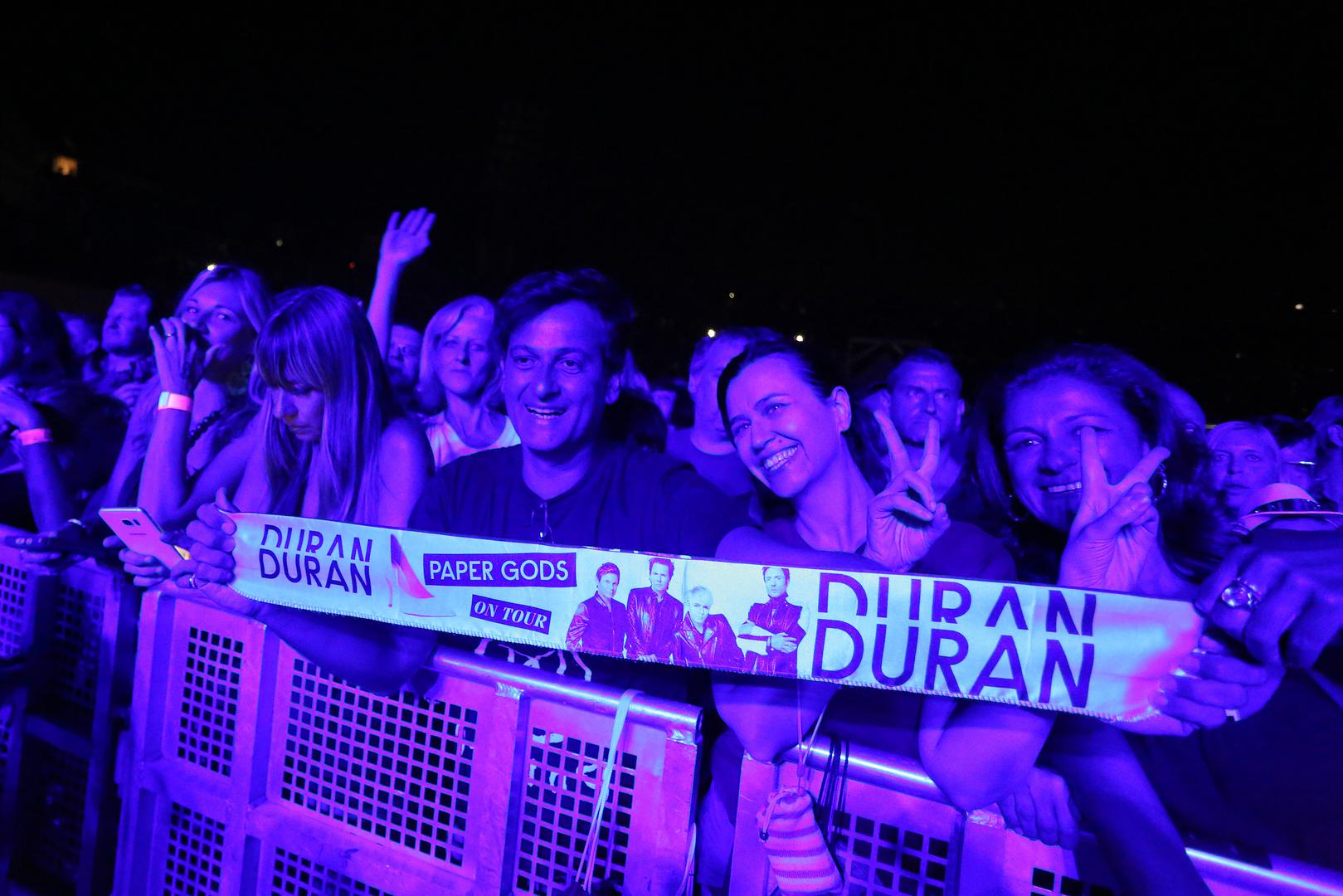 Publika je s velikim oduševljenjem dočekala sve pjesme Duran Durana