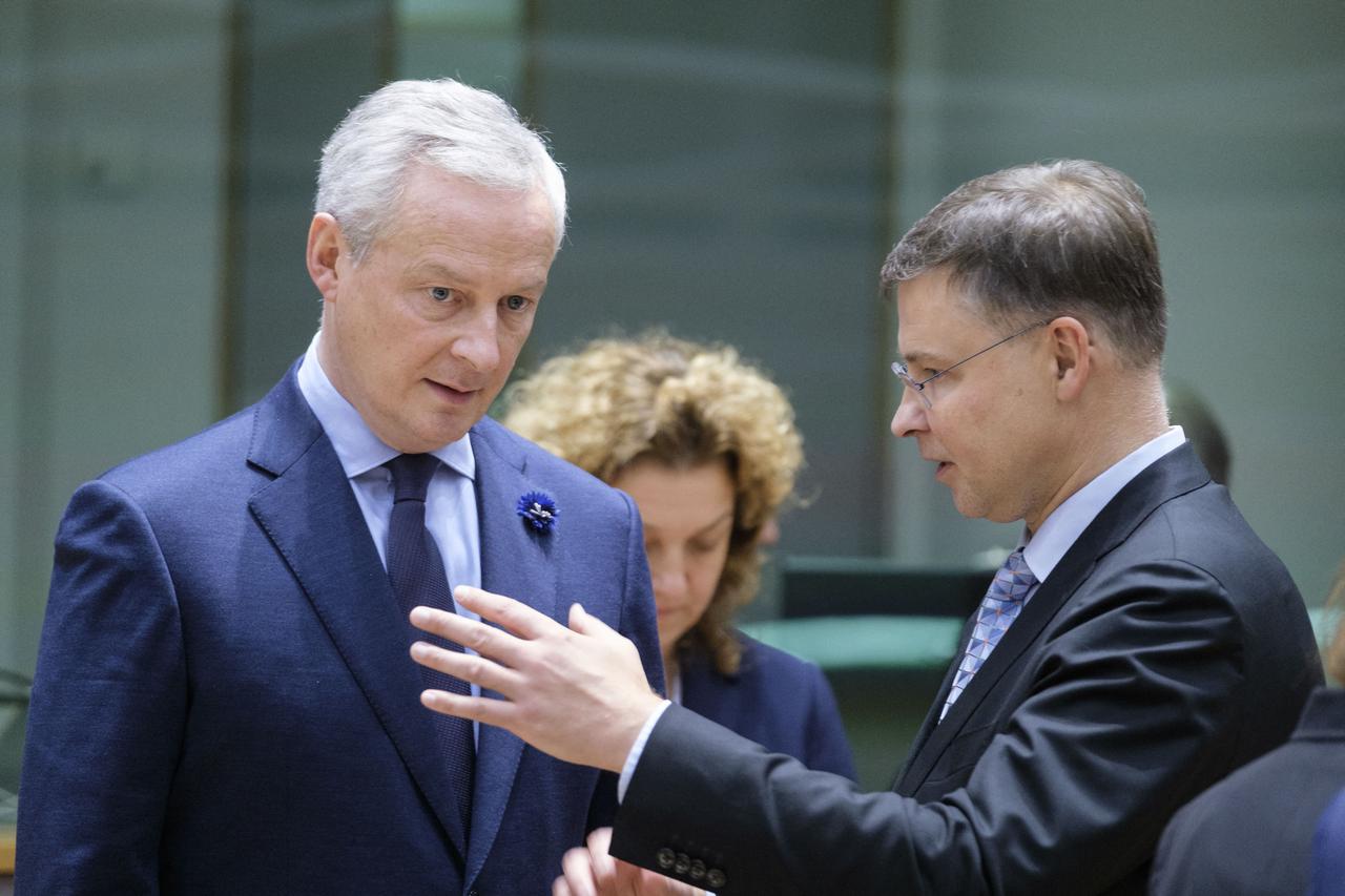 Meeting of Eurogroup Ministers - Brussels