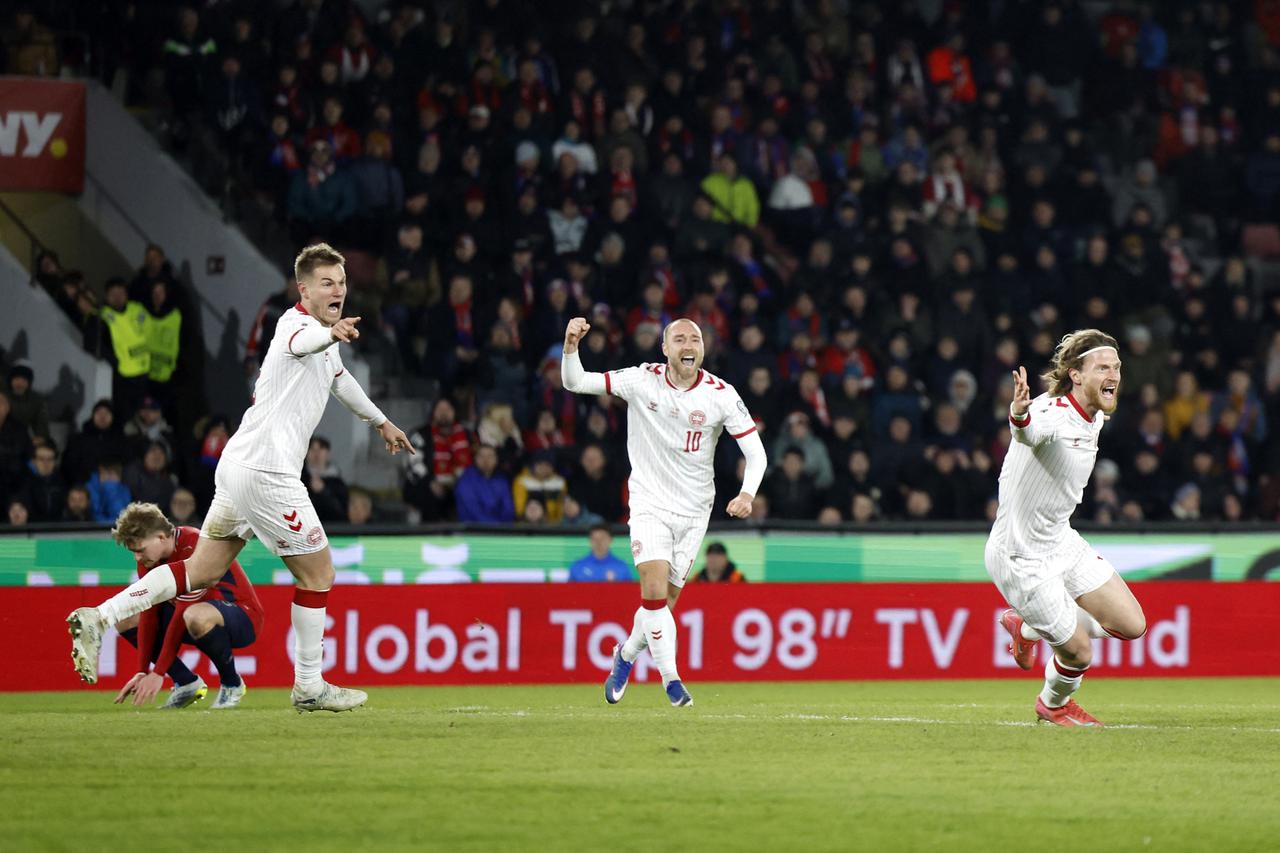 FIFA World Cup - UEFA Qualifiers - Finals - Czech Republic v Denmark