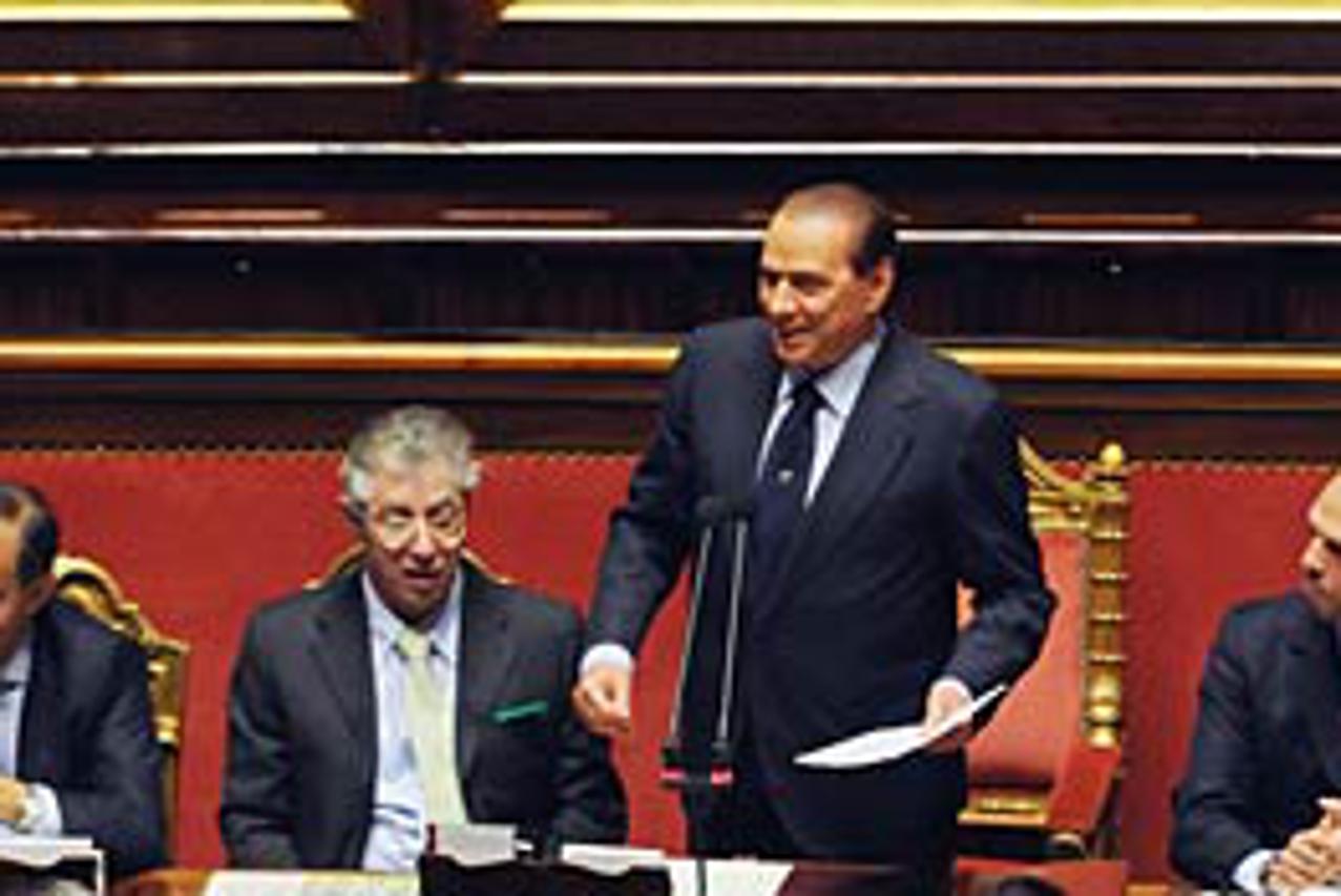 Berlusconi danas u Parlamentu
