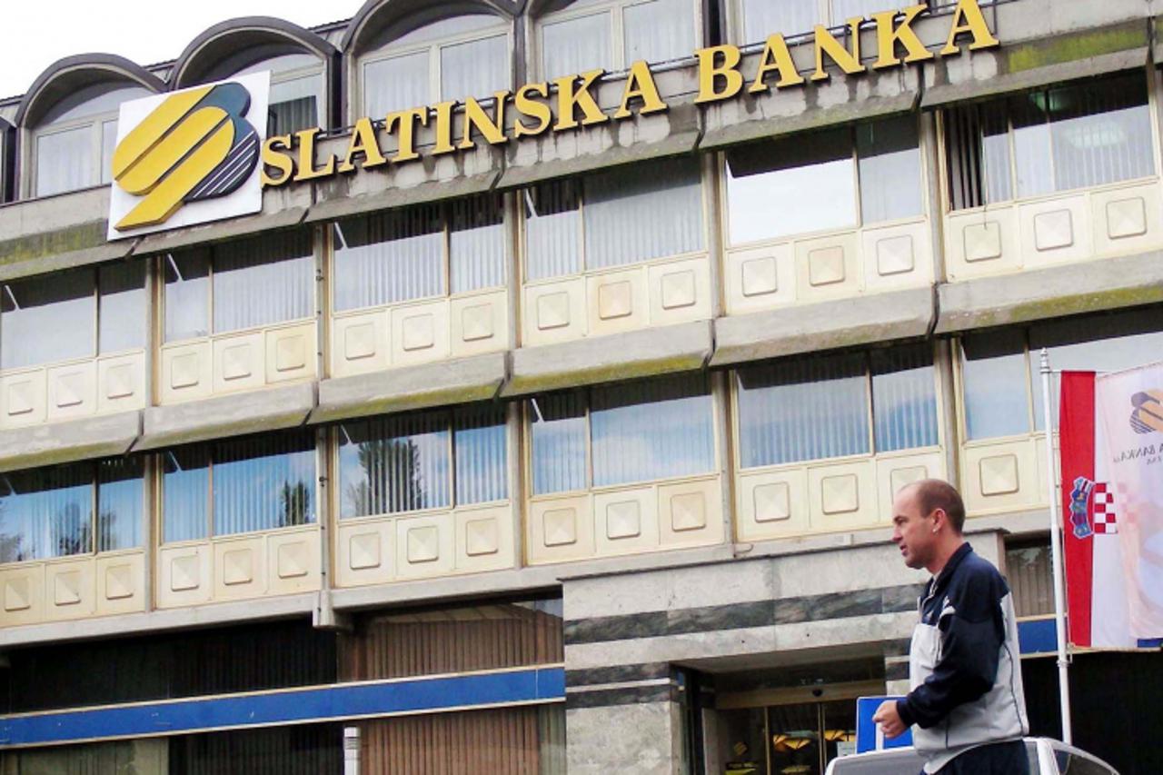 \'podravina-141210- slatina  - slatinska banka jedina domicilna banka u zupaniji  snimio:dragutin santosi\'