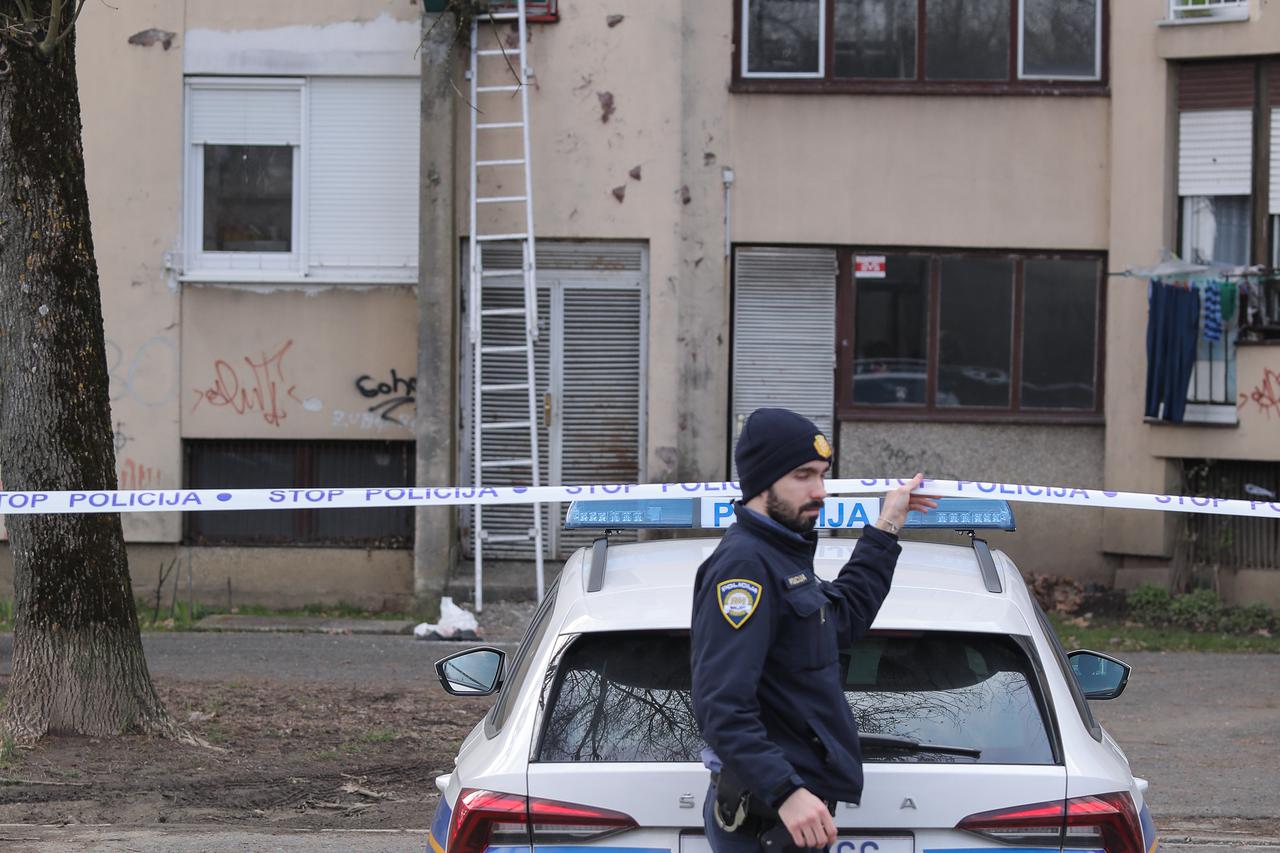 Ubojstvo i pokušaj samoubojstva u zagrebačkoj Dubravi, očevid je u tijeku