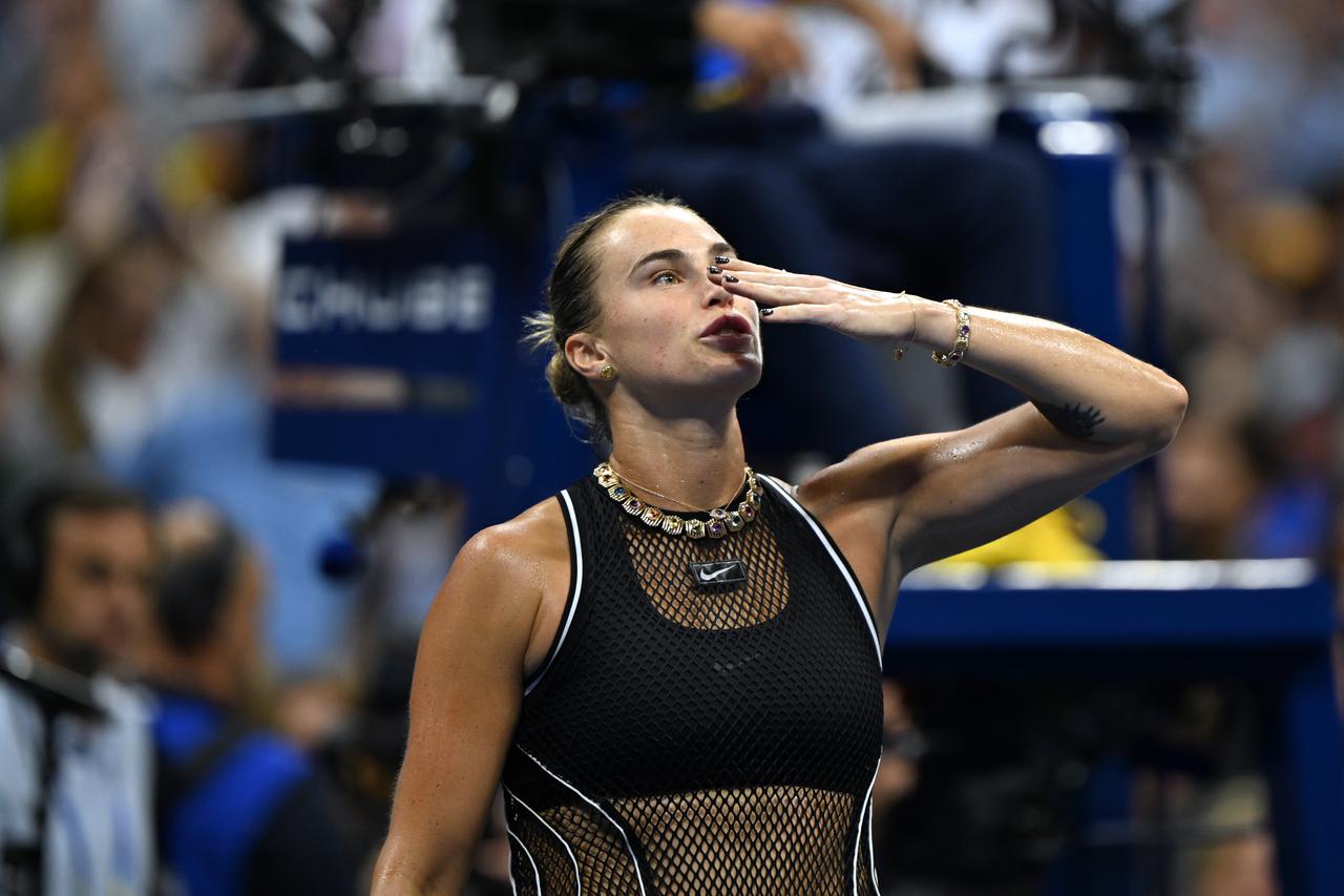 US Open: Prva tenisa?ica svijeta Arina Sabaljenka trebala je samo 54 minute za pobjedu protiv Poline Jat?enko