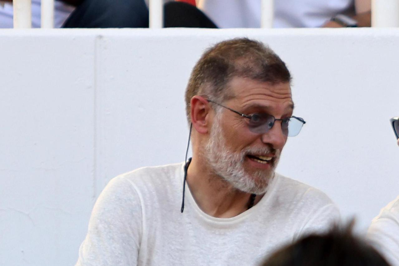 Split: Poznati na tribinamaa tijekom utakmice Hajduka i Dinama