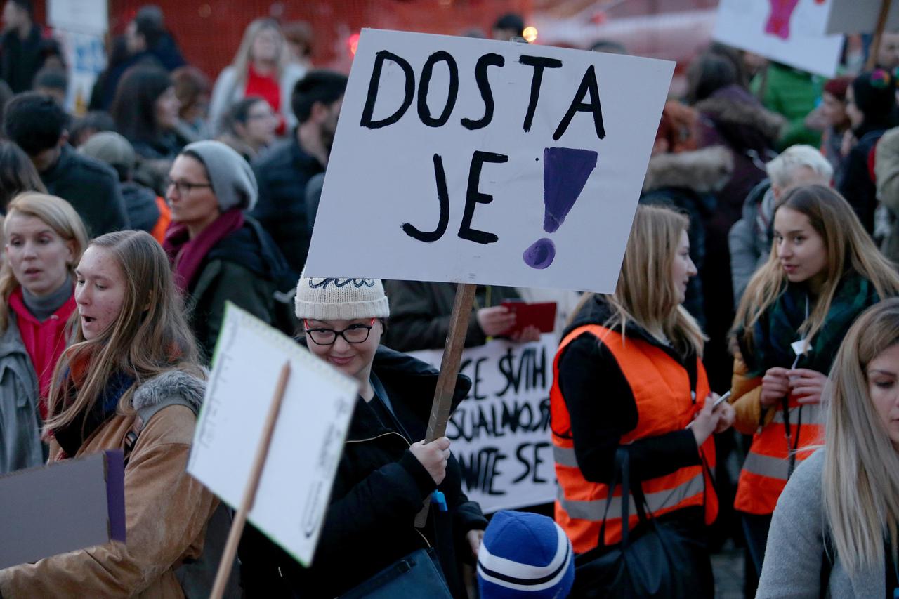 Zagreb: Treći po redu osmomartovski Noćni marš