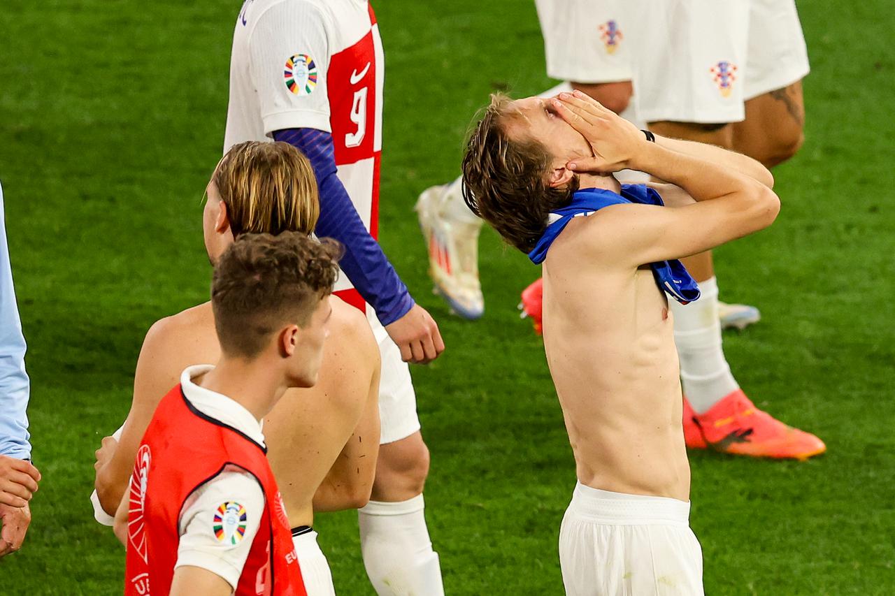 Leipzig: U posljednjem trećem kolu skupine B na EURU hrvatska nogometna reprezentacija je odigrala 1-1 protiv Italije 