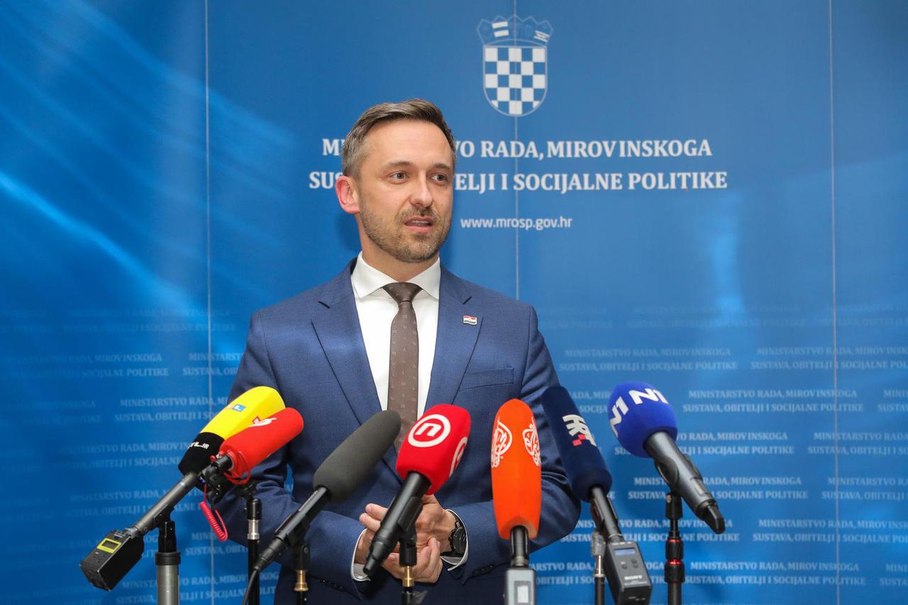 Zagreb: Izjave za medije nakon sastanka pregovaračkih odbora Vlade RH i predstavnika sindikata