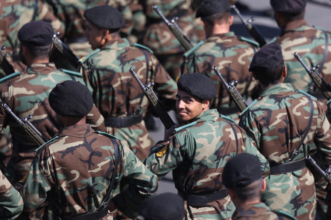 National Army Day parade ceremony in Tehran