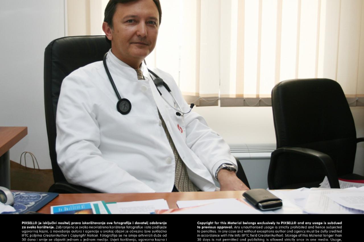 '10.05.2010, Zagreb; - Davor Milicic, sef kardioloskog odjela u bolnici Rebro.  Photo: Goran Jakus/PIXSELL'